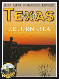December 2009 cover image Birdwatching at San Bernard River National Wildlife refuge