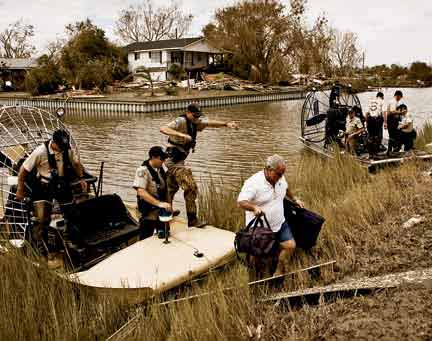 Texas game wardens helped with rescuing stranded residents