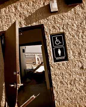 state park facilities were destoyed