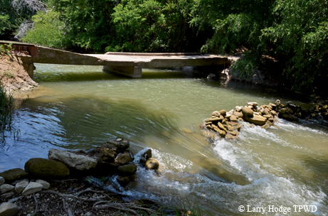 Bridge over the San Saba River