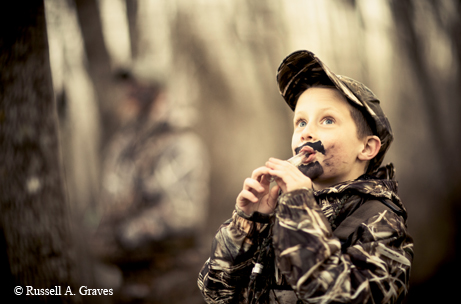 Hunting kid