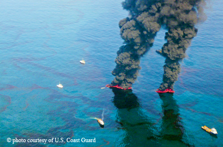 Oil spill