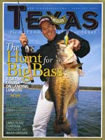 Magazine cover - bass fishing