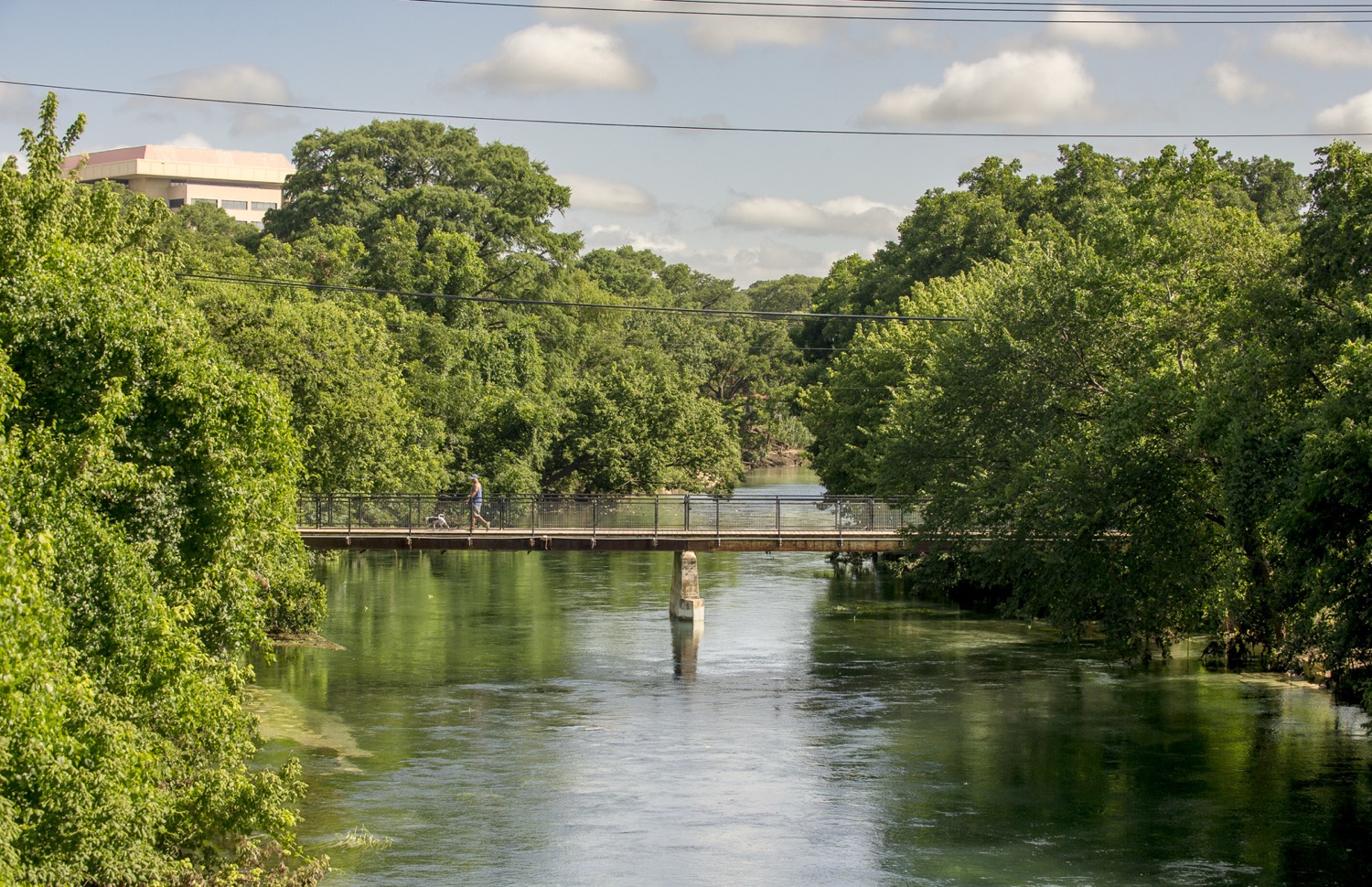 Bridge over the San Marcos River